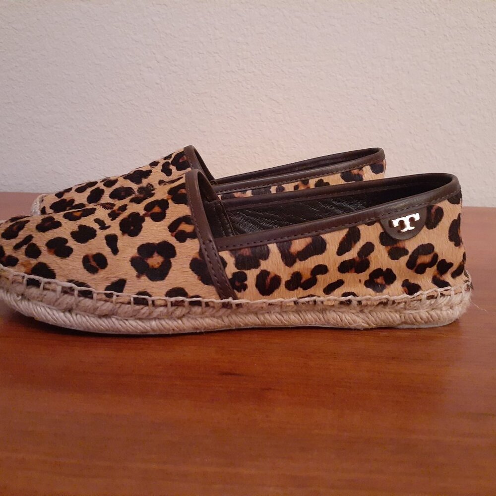 Tory Burch Animal Print Espadrilles - Picture 4 of 10